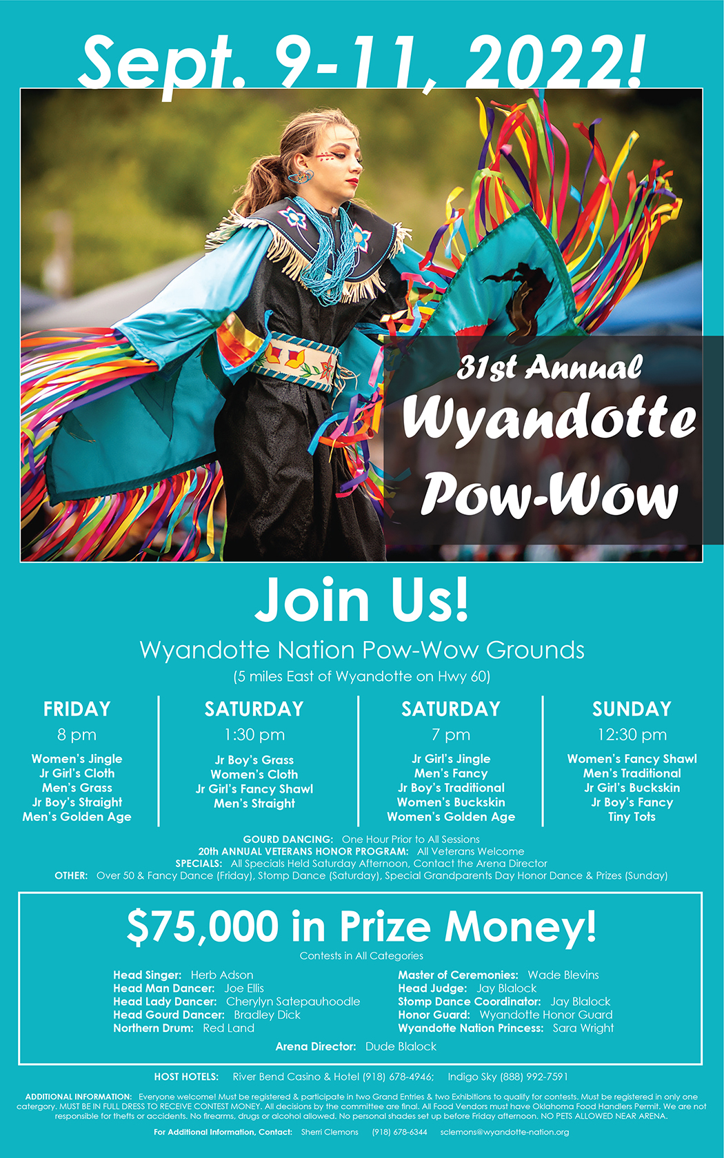 31st Annual Wyandotte Nation PowWow Wyandotte Nation